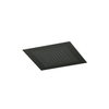 Hotbath Ace Hoofddouche - inbouw - vierkant - 38x38cm - PVD - zwart geborsteld SW1117732