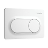 Hansgrohe iFrame Original S plaque de déclenchement pour double chasse mat blanc SW1413495