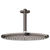 Grohe Rainshower Cosmopolitan 310 Hoofddouche - 31cm - 1 straalsoort - plafondarm 14.2cm - hard graphite (antraciet) SW98876