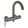 Grohe Atrio Mitigeur bain mural avec inverseur et raccords Graphite dur brossé SW225069 Grohe Atrio Mitigeur bain mural avec inverseur et raccords Graphite dur brossé SW225069