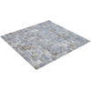 La Mosaic Factory Amsterdam carreau mosaïque - 32,2x32,2cm - carrelage mural et de sol - Carré - Verre Gris Moyen brillant SW62146