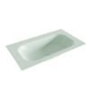 Mondiaz BIG small Greey solid surface inbouw wastafel 80cm midden SW427724 Mondiaz BIG small Greey solid surface inbouw wastafel 80cm midden SW427724