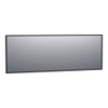 BRAUER Onyx spiegel – rechthoek – 200x70 cm – Zwart geborsteld SW228067
