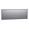 BRAUER Silhouette Miroir 199x70cm noir aluminium SW228067
