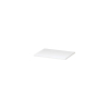 INK Topdeck Wastafelblad - 60x45x2cm - tbv onderkast - MDF lak - Mat wit SW68697