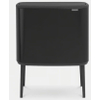 Brabantia Bo Touch Bin Poubelle - 36 litres - seau intérieur en plastique - matt black SW1117503