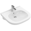 Villeroy & Boch Vicare O.novo Vita wastafel Vita - met 1 kraangat - zonder overloop - 60x55cm - White Alpine (glans wit) 1025051