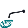 FugaFlow Eccelente Sobrado Badkamer wandarm - 35cm - mat zwart - Black Friday - SW1123185