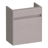 BRAUER Inspire meuble lave-mains - 40x45x22cm - porte pivotant à gauche - sans poignée - Timber Greige SW1199063