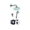 Hansgrohe Croma showerset met inbouwkraan handdouche en hoofddouche 16cm chroom 0450785 Hansgrohe Croma showerset met inbouwkraan handdouche en hoofddouche 16cm chroom 0450785