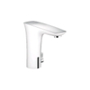 Hansgrohe PuraVida wastafelkraan electronisch met temperatuurgreep batterij chroom/wit 0605586 Hansgrohe PuraVida wastafelkraan electronisch met temperatuurgreep batterij chroom/wit 0605586