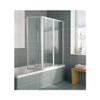 Kermi Vario 2000 badklapwand 3 delig 140x140cm wit parel 0985368 Kermi Vario 2000 badklapwand 3 delig 140x140cm wit parel 0985368