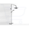 Saniclass Brauer Stuttgart Barre de douche avec tête de douche 20cm et douchette à main Tropical chrome sw4098 Saniclass Brauer Stuttgart Barre de douche avec tête de douche 20cm et douchette à main Tropical chrome sw4098