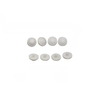 Geberit Universeel set van 4 buffers rond - voor closetzitting - wit 0221019