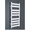 Zehnder Zeta radiateur sèche-serviettes - 120x50cm - 480W - blanc (RAL9016) SW878376
