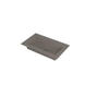 INK Kraft wastafel - 80x45x1cm - 1 wasbak - 0 kraangaten - Quartz beton SW439570