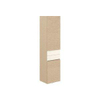 Villeroy en Boch Memento hoge kast 40x164x35cm links glas/oak 0124299 Villeroy en Boch Memento hoge kast 40x164x35cm links glas/oak 0124299