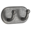 Smedbo Designhaken dubbel rustiek zwart SW421692 Smedbo Designhaken dubbel rustiek zwart SW421692