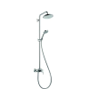 Hansgrohe Croma 220 Showerpipe met douchekraan en 100 Vario handdouche en Croma 22cm hoofddouche chroom 0450887 Hansgrohe Croma 220 Showerpipe met douchekraan en 100 Vario handdouche en Croma 22cm hoofddouche chroom 0450887