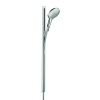 Hansgrohe Raindance Select UnicaS glijstangset met Raindance 150 AIR 3jet handdouche 90cm met doucheslang 160cm wit chroom 0450880 Hansgrohe Raindance Select UnicaS glijstangset met Raindance 150 AIR 3jet handdouche 90cm met doucheslang 160cm wit chroom 0450880