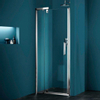 Huppe Refresh Pure zwaaideur met vast segment voor nis90x195cm matzilver profiel en helder glas 7777973 Huppe Refresh Pure zwaaideur met vast segment voor nis90x195cm matzilver profiel en helder glas 7777973