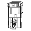 Viega Steptec WC module met Visign 2H UP inbouwreservoir 98cm frontbediening 7541804 Viega Steptec WC module met Visign 2H UP inbouwreservoir 98cm frontbediening 7541804