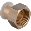 Geberit Mapress koper accouplement plat avec bague d'étanchéité cuivre 22xg1 1/2 7465257