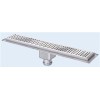 Van den Berg caniveau de douche standard en acier inoxydable 70cm avec sortie verticale 2300319