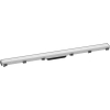 Hansgrohe RainDrain Match Douchegoot - 100cm - hoogte verstelbaar frame - mat wit SW1590438
