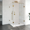 Saniclass Create Douchecabine 3-delig 90x200x120cm profielloos met antikalk en 8mm veiligheidsglas Goud geborsteld SW638583 Saniclass Create Douchecabine 3-delig 90x200x120cm profielloos met antikalk en 8mm veiligheidsglas Goud geborsteld SW638583