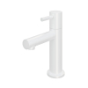 Hotbath Cobber Robinet de lavabo sur plage - bec en L 8,5 cm - blanc mat SW74057