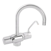 Venlo Venlomix Medical New wastafelkraan thermostatisch met desinfectie met draaibare uitloop en hendel chroom 0426439 Venlo Venlomix Medical New wastafelkraan thermostatisch met desinfectie met draaibare uitloop en hendel chroom 0426439