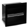 Looox Closed inbouw closetrolhouder 1 rol zwart mat SW383205 Looox Closed inbouw closetrolhouder 1 rol zwart mat SW383205