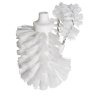 Emco tête de brosse avec brosse latérale 90mm blanc 0630707