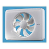 Nedco ventilateur de salle de bain design intellivent frais 5w 100 125mm 132m3 blanc 4414500