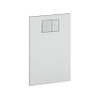 Geberit UP320 bedieningplaat met dualflush frontbediening voor toilet/urinoir 38x59cm wit 0700156 Geberit UP320 bedieningplaat met dualflush frontbediening voor toilet/urinoir 38x59cm wit 0700156
