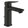 GROHE Dice mitigeur lavabo - m-size - sur plage - saillie 11.6cm - avec vidage - noir mat SW1440588