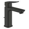Grohe Dice Mitigeur de lavabo - taille M - montage apparent - tirette de vidage - noir mat SW1440588