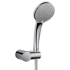 Ideal Standard Idealrain badset - 10cm - 3 standen - met wandhouder - slang 125cm - chroom 0180723