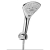 Kludi Fizz badset S3 met omstel met kalkreiniging en wandmontage met 3 straalsoorten met slang met handdouche en beves chroom 0401807 Kludi Fizz badset S3 met omstel met kalkreiniging en wandmontage met 3 straalsoorten met slang met handdouche en beves chroom 0401807