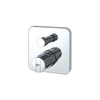 Ideal Standard CeraTherm 200 Partie de finition pour mitigeur douche encastrable thermostatique chrome 0180852 Ideal Standard CeraTherm 200 Partie de finition pour mitigeur douche encastrable thermostatique chrome 0180852