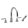 Dornbracht Tara Classic Mitigeur de bord de baignoire 4 trous platine mat 0480406