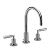 Dornbracht Tara Classic robinet de lavabo avec garniture de vidage saillie 165mm chrome 0480385