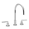 Dornbracht Tara Classic Melangeur lavabo a 3 trous avec garniture d'écoulement Noir mat 0480164 Dornbracht Tara Classic Melangeur lavabo a 3 trous avec garniture d'écoulement Noir mat 0480164