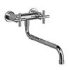 Dornbracht Tara wandkraan inclusief onderuitloop met koppelingen platina mat 0473611 Dornbracht Tara wandkraan inclusief onderuitloop met koppelingen platina mat 0473611