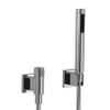 Dornbracht Symetrics Garniture de douche murale avec rosaces individuelles avec réglage du débit Platine mat 0480766 Dornbracht Symetrics Garniture de douche murale avec rosaces individuelles avec réglage du débit Platine mat 0480766