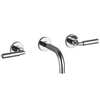 Dornbracht Tara Classic afbouwdeel voor 3 gats wandkraan sprong 160mm platina 0480415 Dornbracht Tara Classic afbouwdeel voor 3 gats wandkraan sprong 160mm platina 0480415