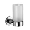 Dornbracht 892 glashouder inclusief kristallen glas chroom 0480434 Dornbracht 892 glashouder inclusief kristallen glas chroom 0480434