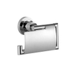 Dornbracht Tara closetrolhouder met klep platina 0480709 Dornbracht Tara closetrolhouder met klep platina 0480709