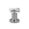 Dornbracht Tara 2 wegs omstelkraan voor badrandmontage platina mat 0480279 Dornbracht Tara 2 wegs omstelkraan voor badrandmontage platina mat 0480279